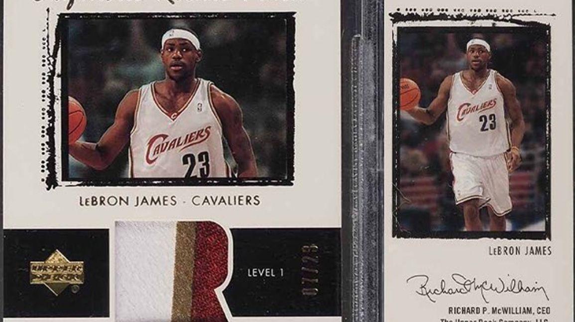 Cover Image for LeBron James collectible library: Portfolio of the King's top items