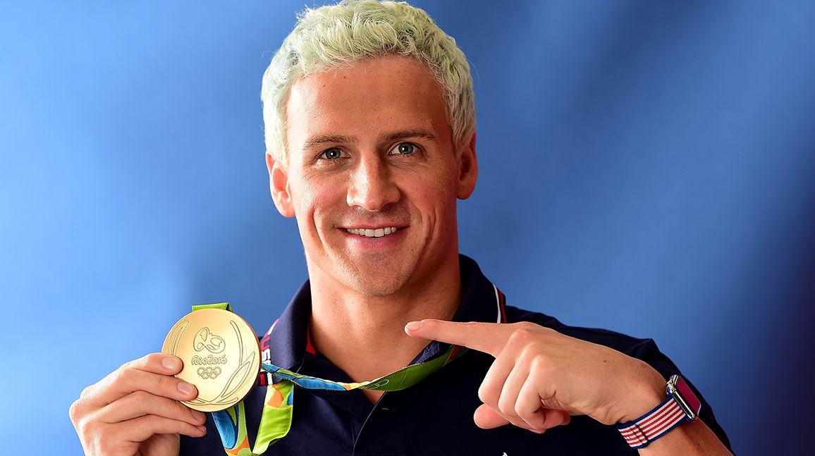Swimmer Ryan Lochte selling three Olympic medals at Goldin