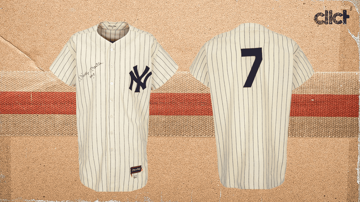 Mickey Mantle jersey from 1960 All-Star Game hits auction block