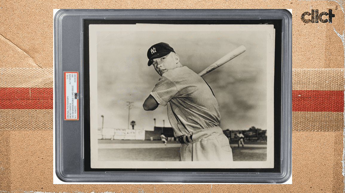 Cover Image for Used for Mickey Mantle's rookie card, photo shows growth of Type 1 market