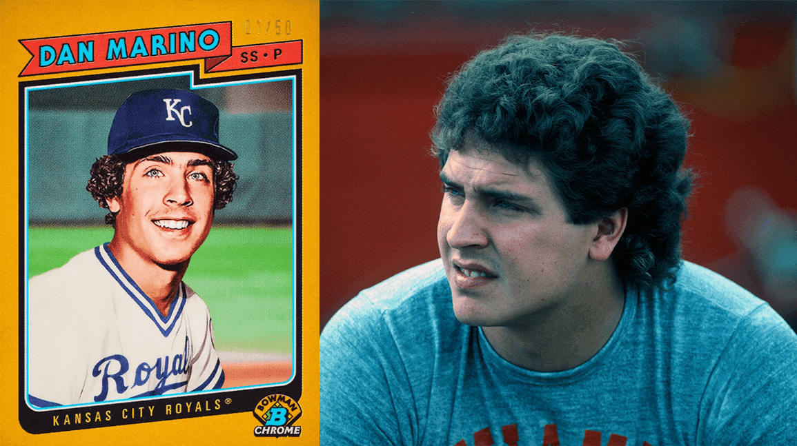 Marino knows baseball?! Dolphins Hall of Fame QB latest to get Bowman card