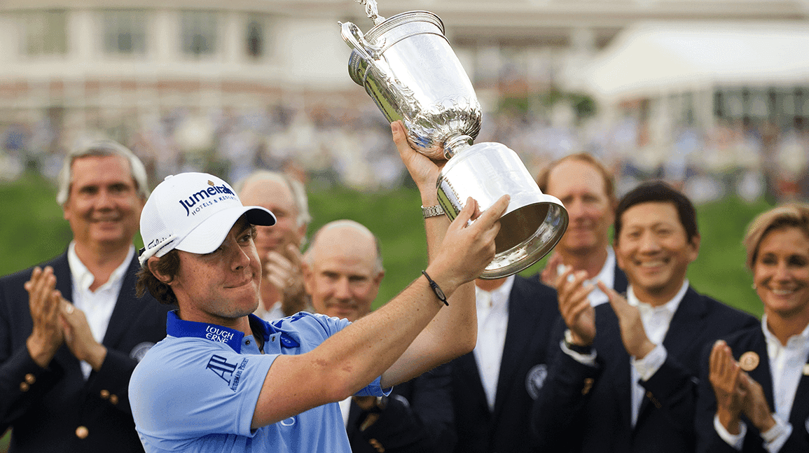 Cover Image for Rory McIlroy's U.S. Open-clinching shirt to sell at auction