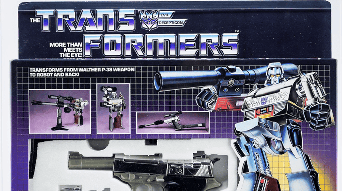 Cover Image for 1984 Transformers: Megatron toy sells for record $133k