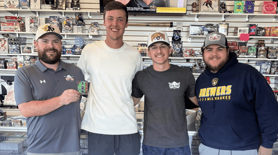 Cover Image for 'He was freaking out:' Brewers All-Star Jacob Misiorowski pulls his own card