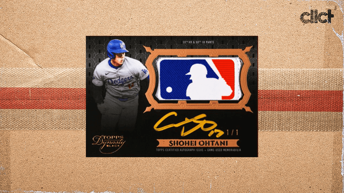 Cover Image for Shohei Ohtani Logoman 1/1 card sells for record $1.1 million
