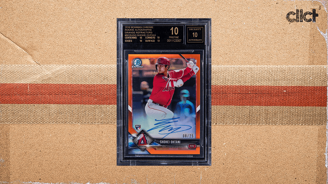 Shohei Ohtani BGS 10 Black Label rookie card sells for