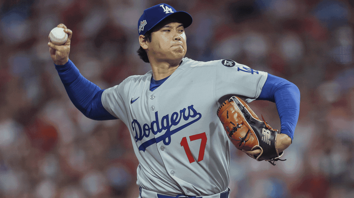 Cover Image for Ball from Ohtani's first postseason pitching strikeout to sell at auction