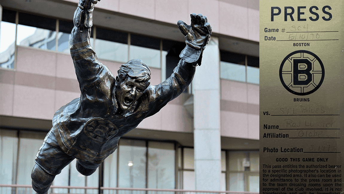 Cover Image for Too good to be true? Evaluating a press pass from an all-time NHL moment 