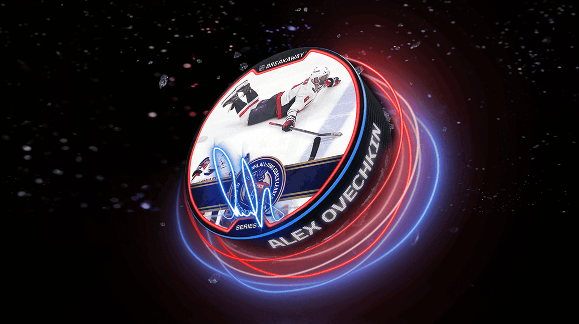 Cover Image for NFT celebrating Alexander Ovechkin's goals record sells for $7,625