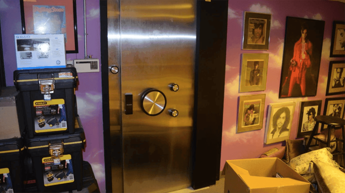 Drill bit used to open Prince's vault up for auction