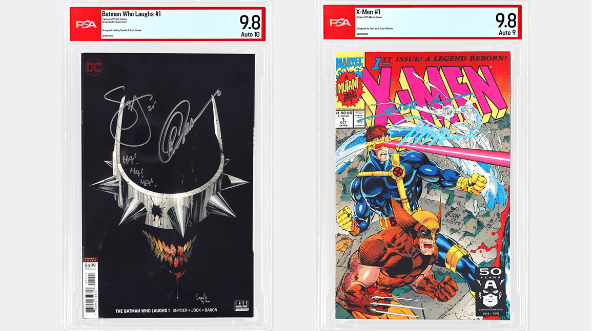 PSA launches autograph grading for comics, magazines