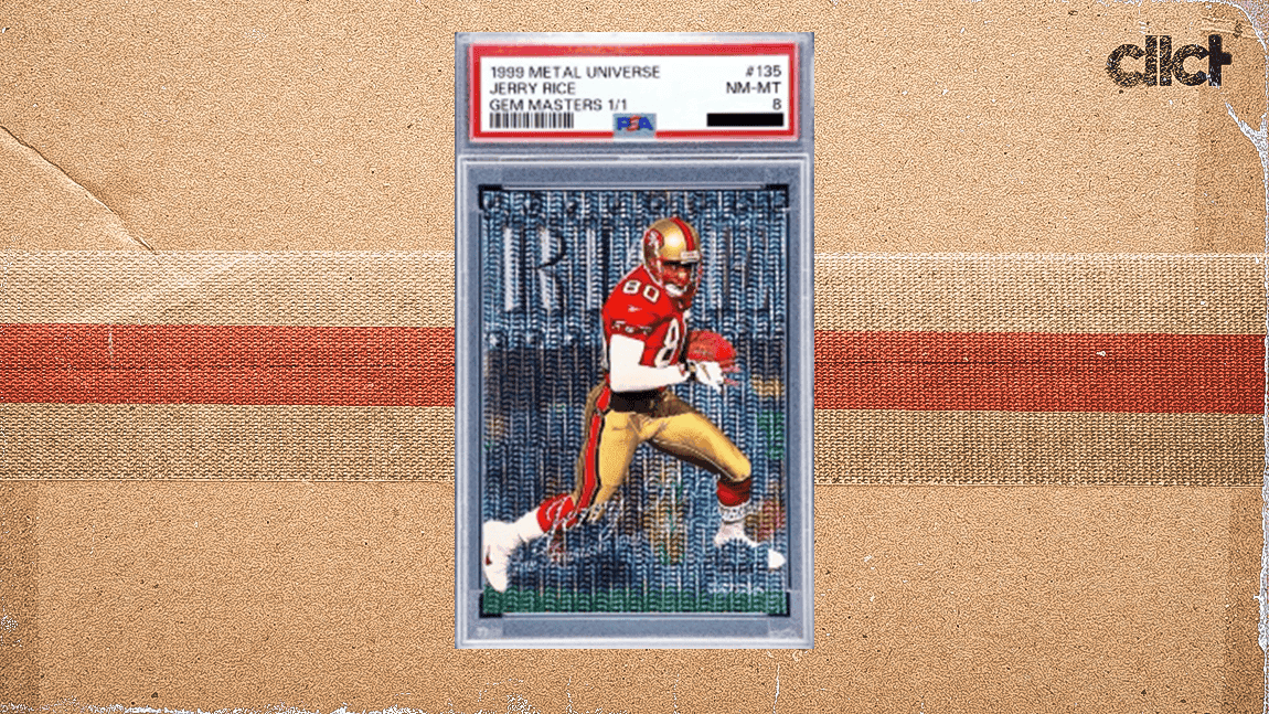 Jerry Rice 1999 Metal Universe 1/1 card sells for record $190k