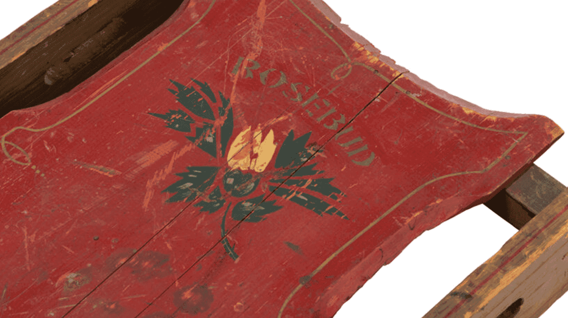 Cover Image for Lost 'Citizen Kane' Rosebud sled to sell at auction
