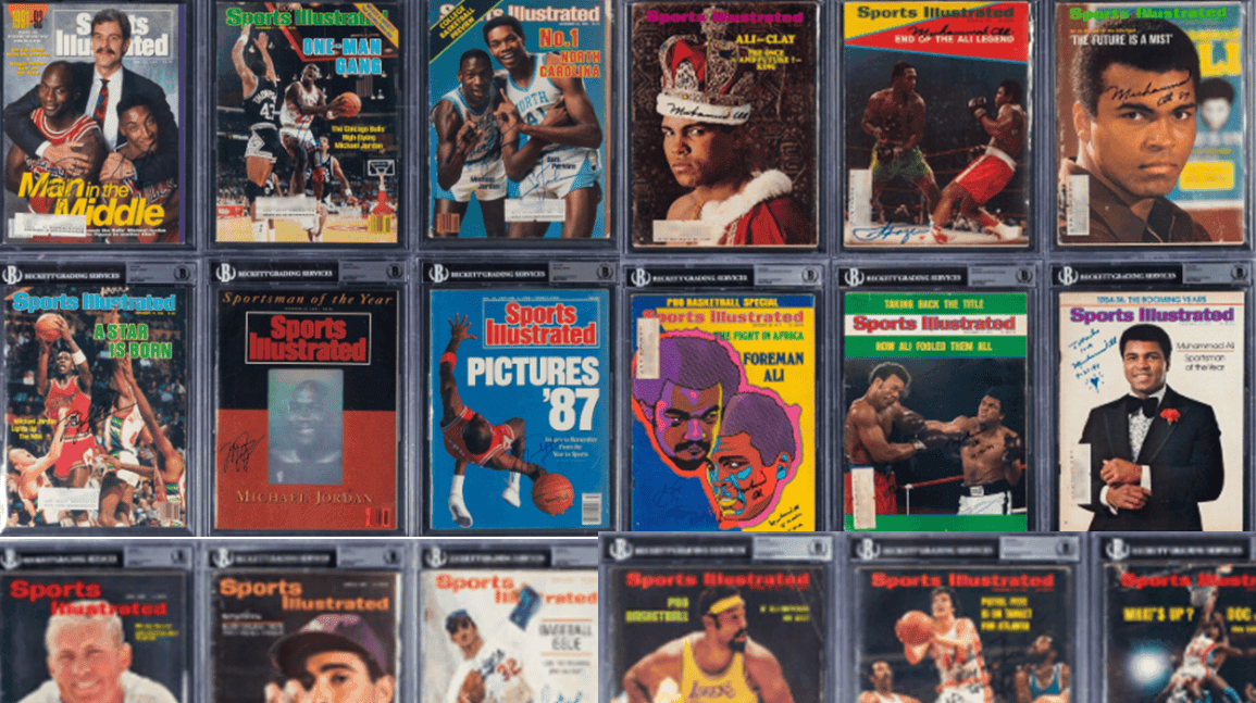 Sports Illustrated collection of more than 4,000 issues sells for $158,600