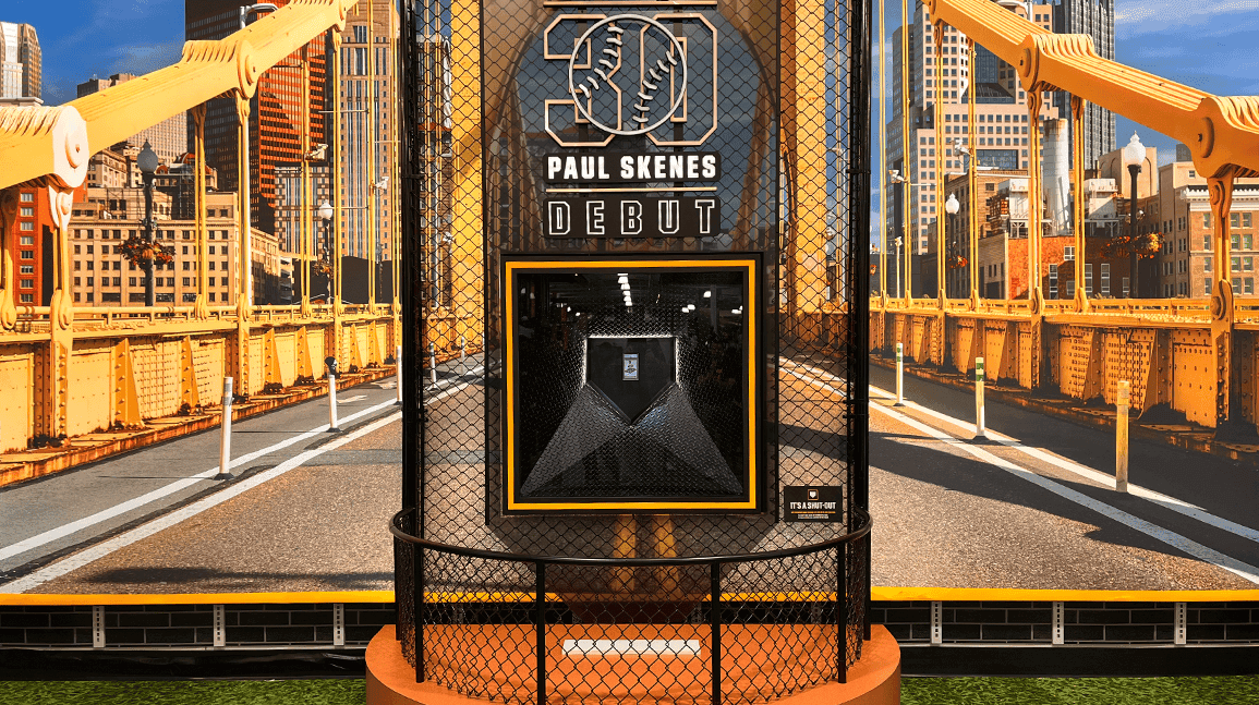 Cover Image for Dick's Sporting Goods launches Paul Skenes debut patch display in new collectors shop