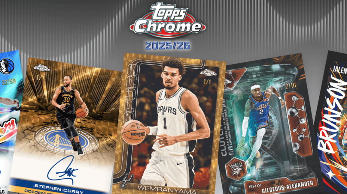 Cover Image for As collectors grumble about prices, Topps Chrome Basketball sells out immediately