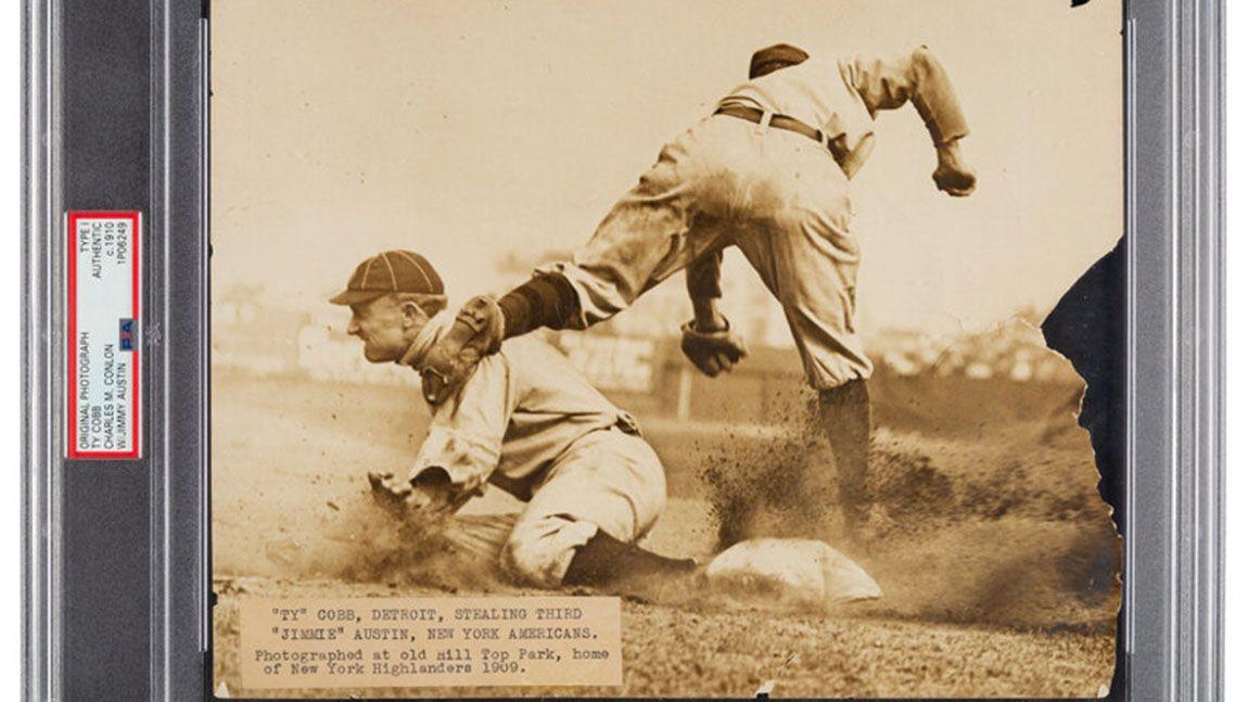Top 10 sales of Type 1 photos: Jackie, Namath, Cobb make list