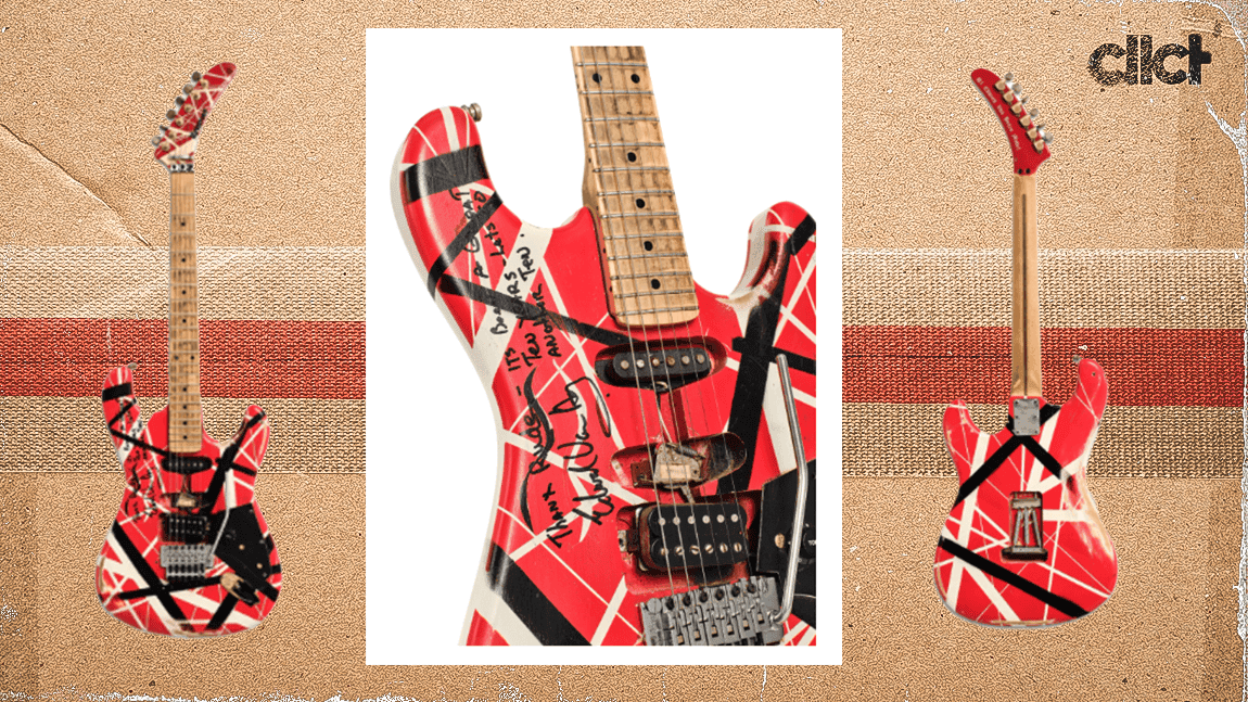 Cover Image for Eddie Van Halen guitar could fetch $2 million at auction