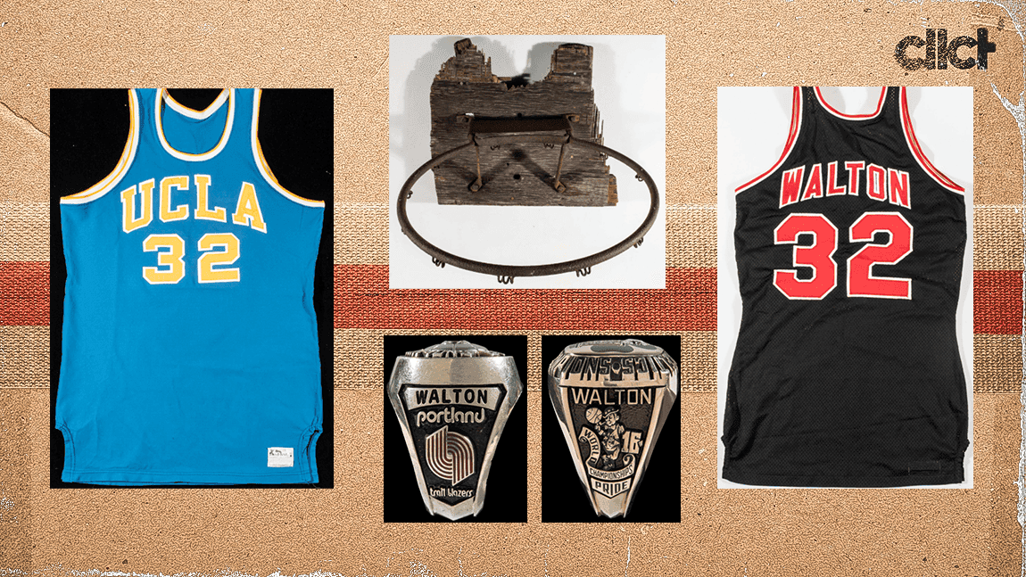 Cover Image for Bill Walton's historic UCLA jersey sells for $258k in estate auction
