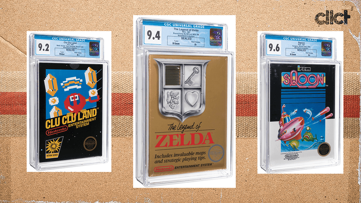 Cover Image for 'Waterford Collection' is latest treasure trove of sealed video games