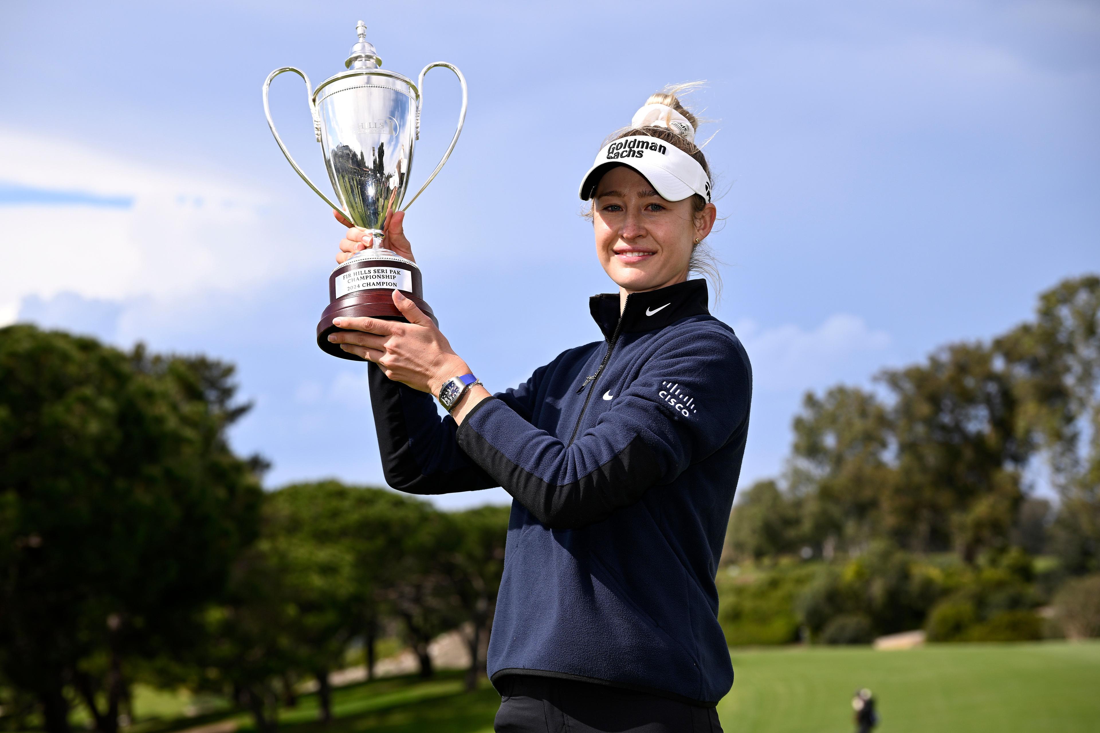 Cover Image for Upper Deck signs World No. 2 golfer Nelly Korda to exclusive deal