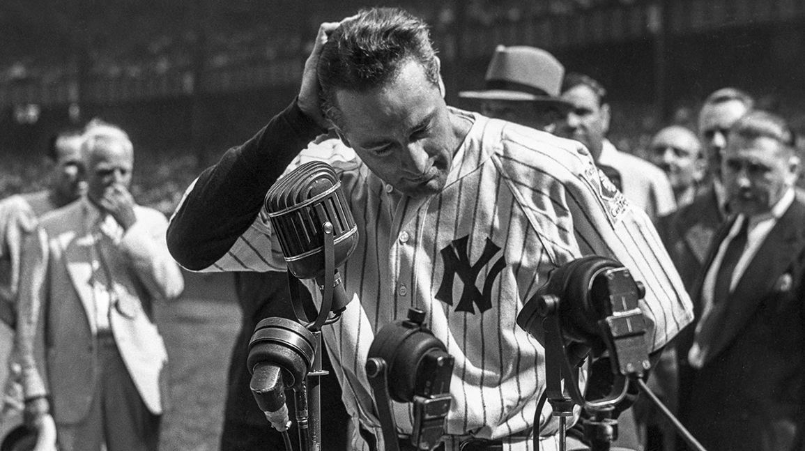 Cover Image for Ticket from Lou Gehrig's 'Luckiest Man" speech hits auction block