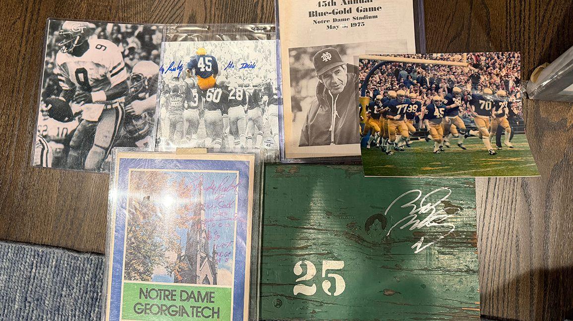 Cover Image for Rovell: Why I am selling all my 'Rudy' memorabilia