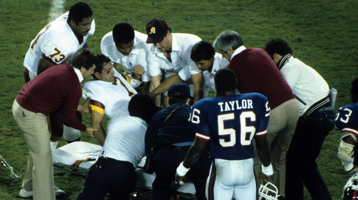 Cover Image for On 40th anniversary, Joe Theismann's awful injury remains unforgettable