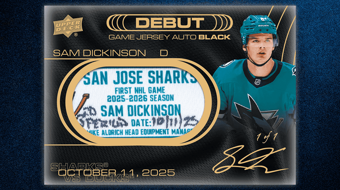 Cover Image for Upper Deck to create NHL cards with rookie debut jerseys